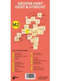 ANWB Fiets en wandelknooppuntenkaart M2 Groene Hart oost & Utrecht
