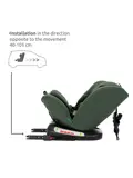Lorelli Capella 40-150 cm 360° i-Size Autostoel