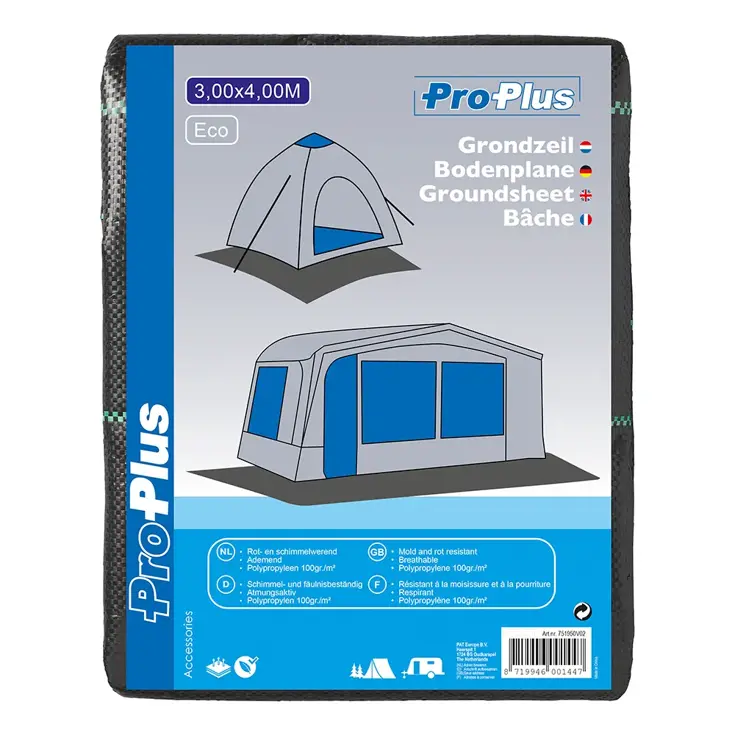 ProPlus Grondzeil - 3 x 4 m - Tentzeil