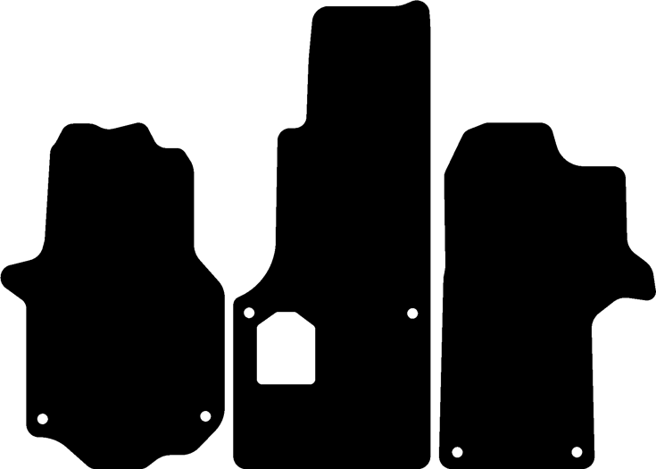 Rubber Matten Volkswagen Crafter (2017-heden)