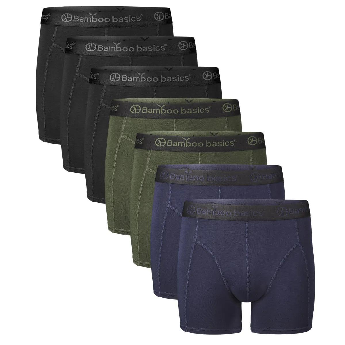 Bamboo Basics  RICO  Boxershorts 7-pack heren  XL  Zwart main product image