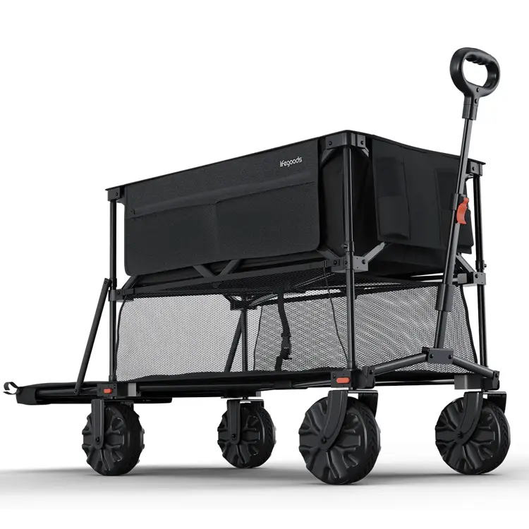 LifeGoods Dubbele Bolderkar – 200KG