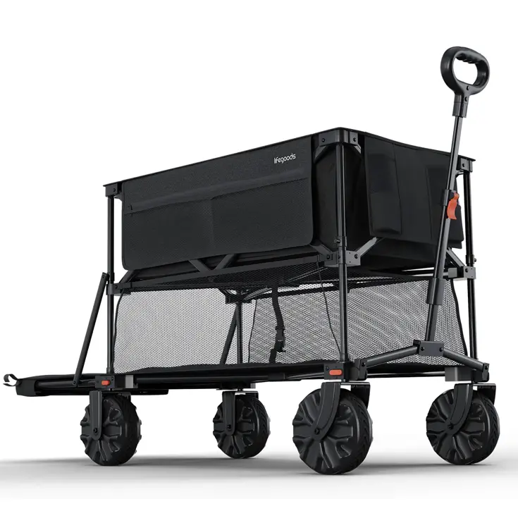 LifeGoods Dubbele Bolderkar – 200KG