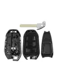 Smart key behuizing geschikt voor Peugeot/Citroen