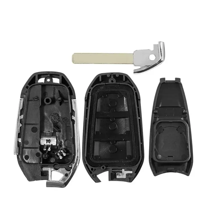Smart key behuizing geschikt voor Peugeot/Citroen