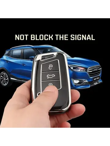 TPU Sleutelhoesje VW - Skoda - Seat Cupra zwart D3