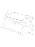 Opstapje Heavy Duty - 38x26cm