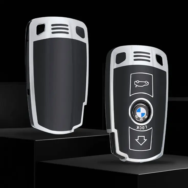 TPU Sleutelhoesje voor Bmw zwart E4