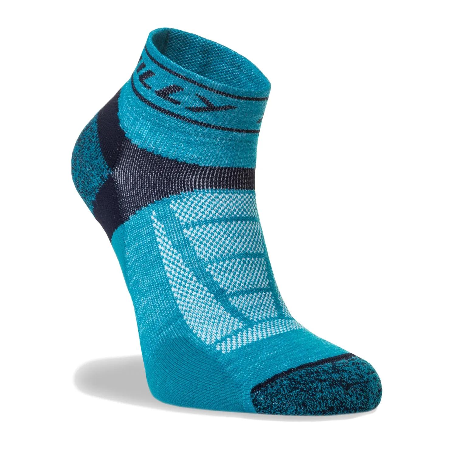 Hilly  Trail Quarter Medium Dames  sokken  Turkoois