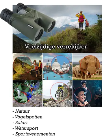 Verrekijker Zoom 8-15x42