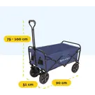 Bolderkar - Opvouwbaar - 80 KG