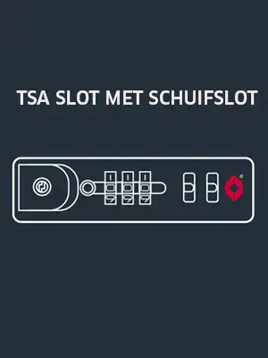 TSA slot met schuifslot