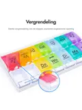 Pillendoos 7 Dagen – 2 Grote Vakken
