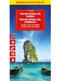 Wegenkaart Thailand - Vietnam - Myanmar