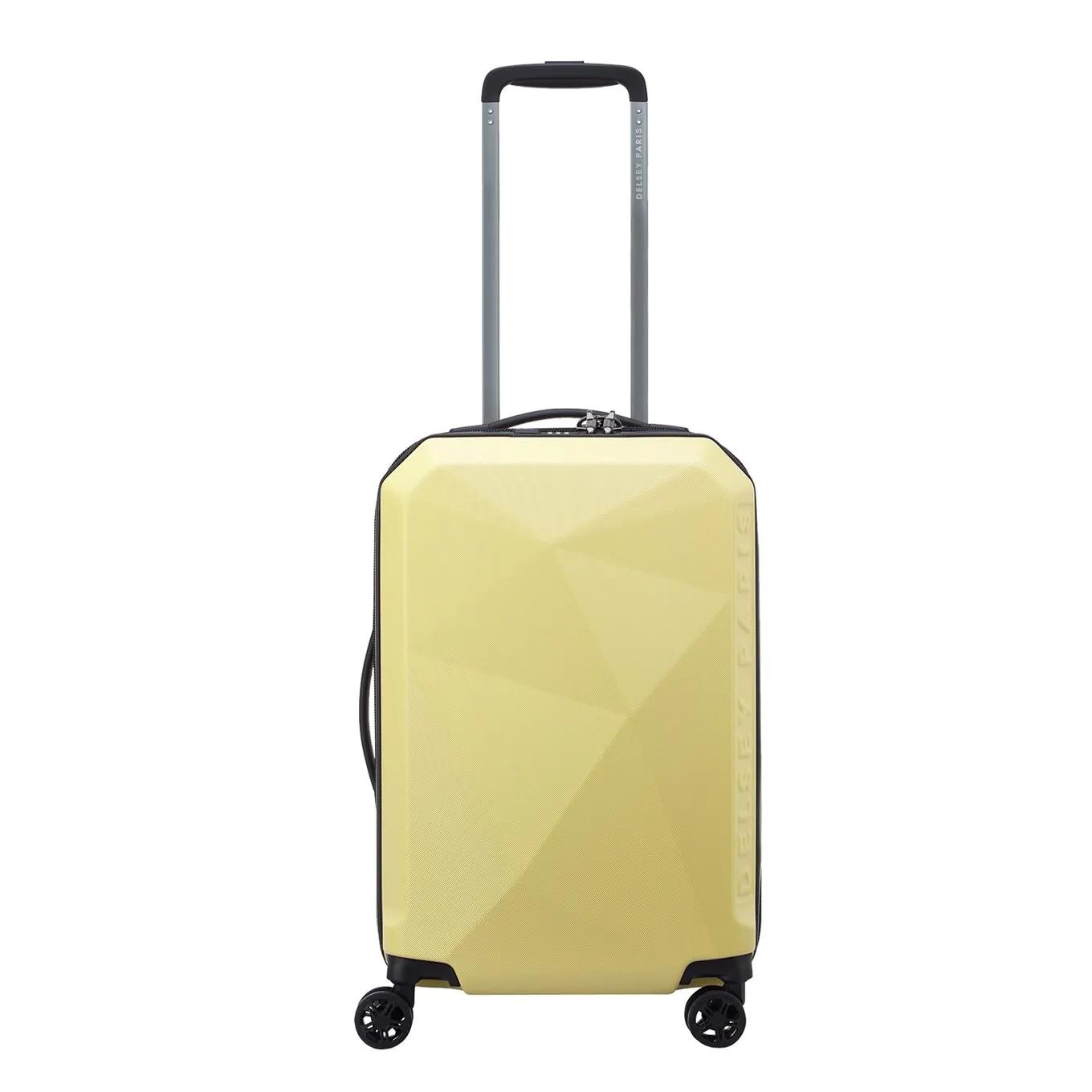 Delsey  Karat 2.0 Cabin Trolley 55 pale yellow  Geel main product image