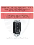 TPU Sleutelhoesje voor Hyundai clear 645