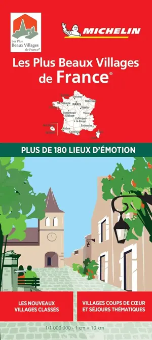 Wegenkaart 105 Plus Beaux Villages de France