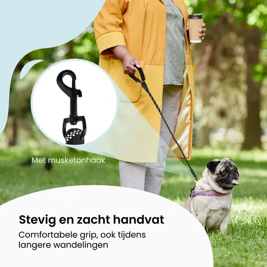 Reflecterende Hondenriem 2m