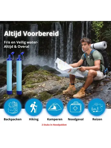 Noodpakket XXL-Noodradio, Kooktoestel & Powerbank