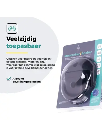 Voltano muuranker Secure incl bevestiging