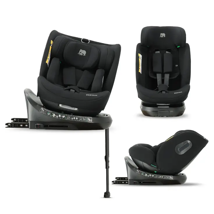 Carly Luxe i-Size Autostoel - Isofix + steunpoot