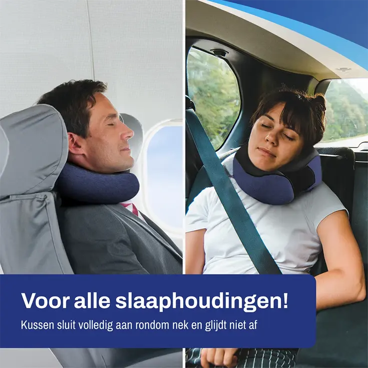 Nekkussen Vliegtuig Ergonomisch - Reiskussen Set