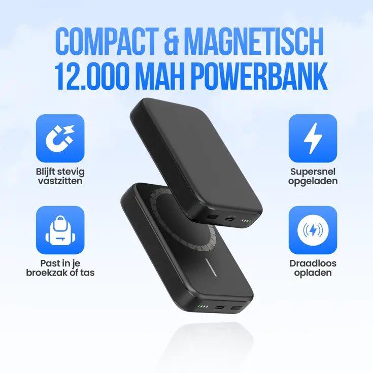 Powerbank 12.000mAh - Magsafe