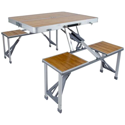 Picknicktafel Bamboe Inklapbaar