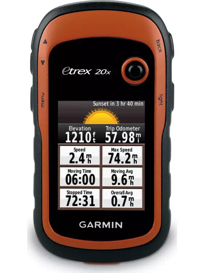 Garmin eTrex 20x – Wandelnavigatie