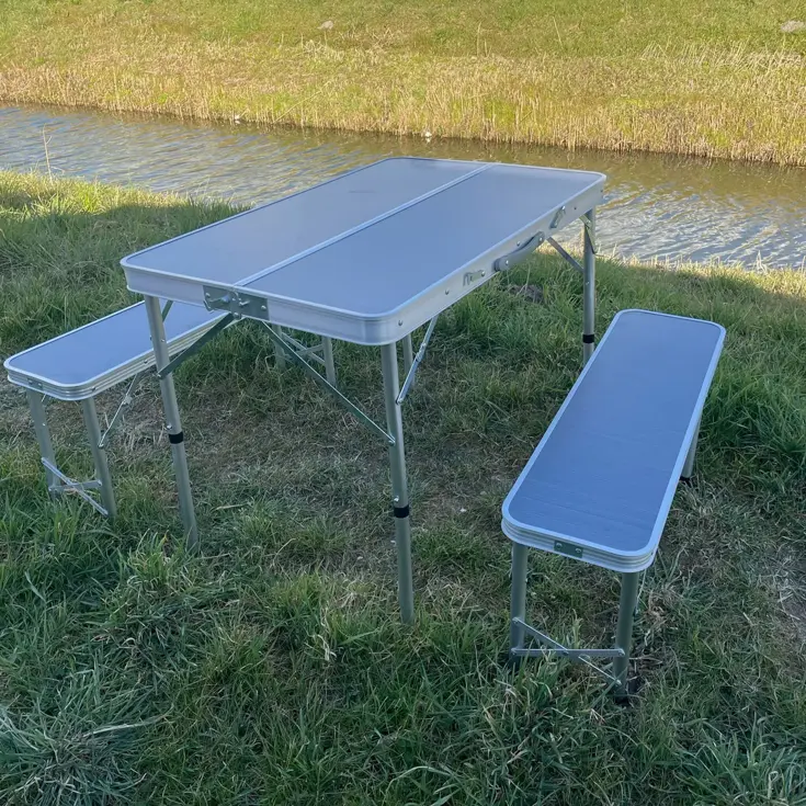Picknicktafel - Opvouwbaar - Campingset - Hem