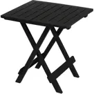 HEM Inklapbare Bijzettafel zwart 43x45 cm