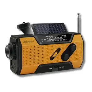Noodradio Solar Opwindbaar Met Batterijen