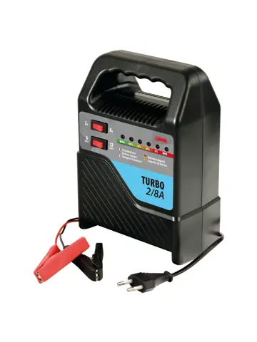 Acculader turbo 6-12V 2-8A