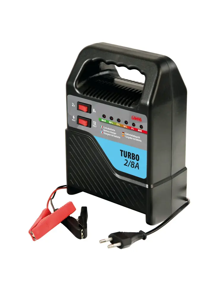 Acculader turbo 6-12V 2-8A