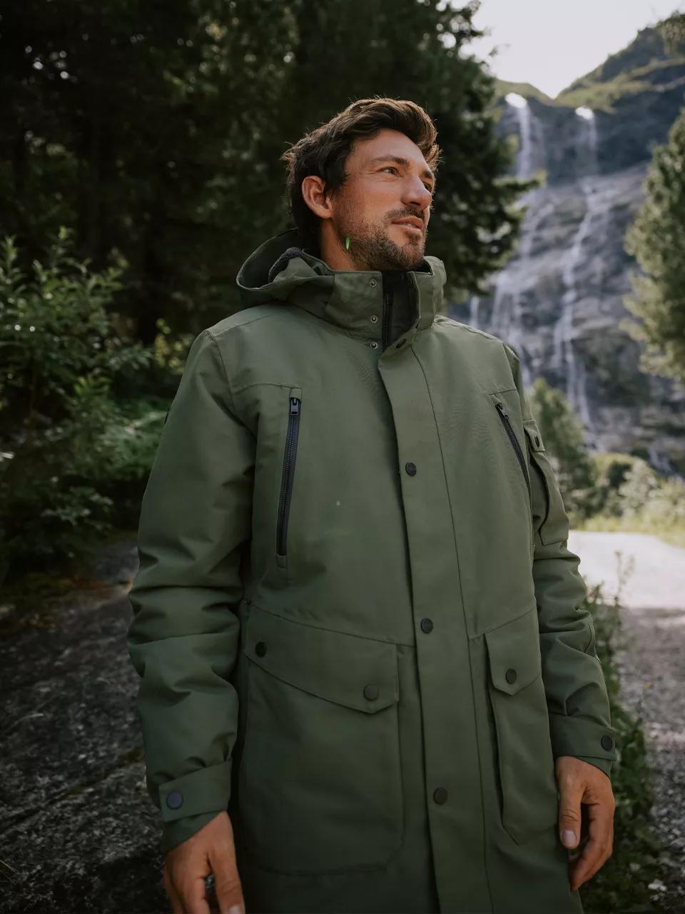 ANWB  Nobels  Parka heren  Human Nature  Groen   L