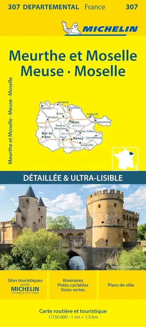 Wegenkaart Local 307 Meurthe et Moselle