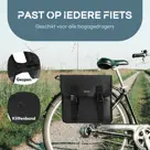 Craved Dubbele Fietstassen - 40 Liter