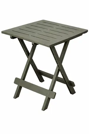 Inklapbare Bijzettafel groen 43x45 cm