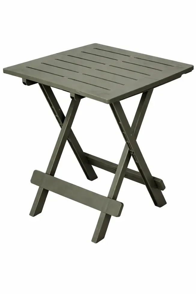 Inklapbare Bijzettafel groen 43x45 cm