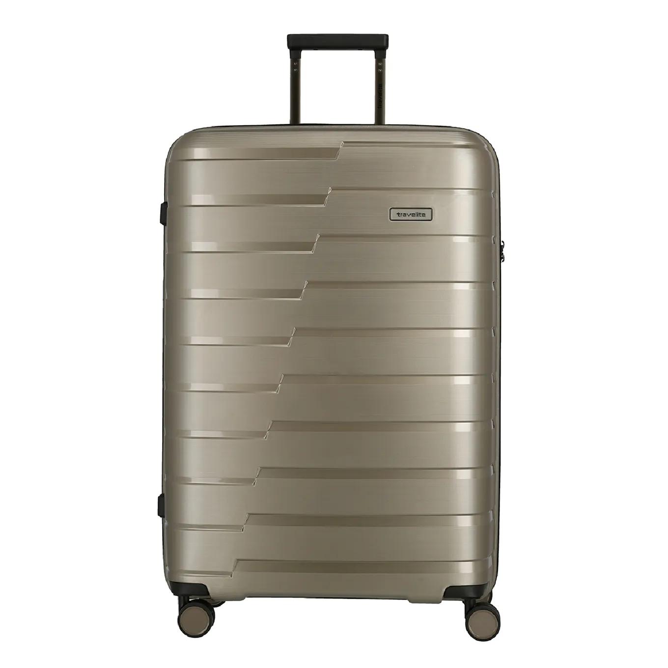 Travelite  Air Base 4 wiel trolley l Champagne  Champagne main product image