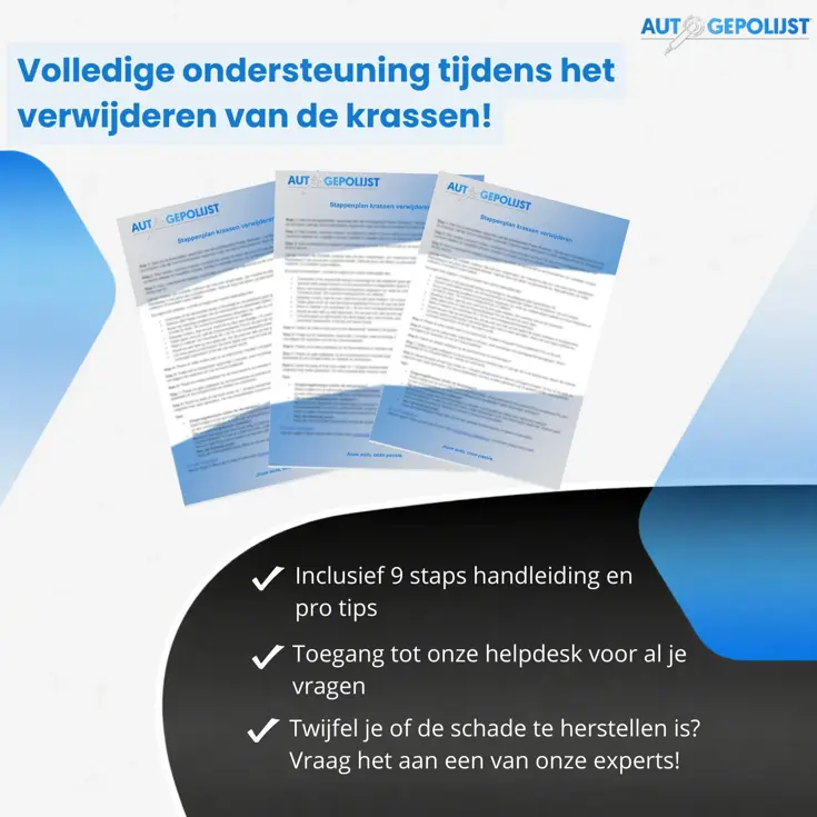 Krasverwijderaar Pro Set - Polijstset - 10 Delig