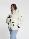 Olive Dames - Puffer winterjas - Waterdicht