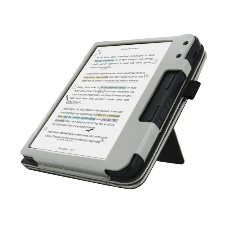 Ereader Hoesje - Luxe strap Case Kobo Libra Colour