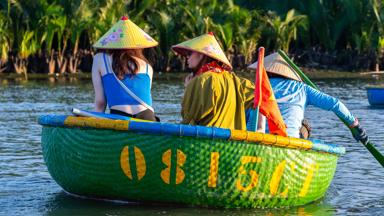 Bamboe bootje Hoi An 1