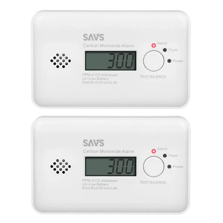 C10 Koolmonoxidemelder 2-pack