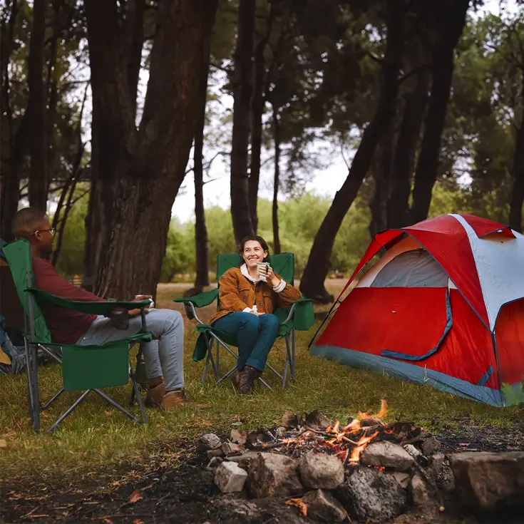 Campingstoel XXL - Opvouwbaar - 150KG - Vouwstoel