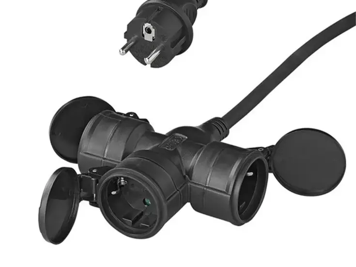 ProPlus Stekkerdoos Schuko 3-voudig - 25M