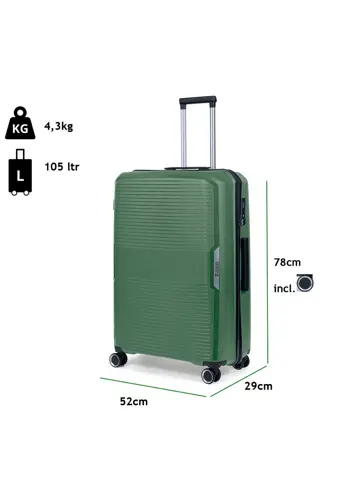 Swinger Grote koffer 78cm - 105 liter