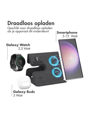 Draadloze Oplader voor Samsung