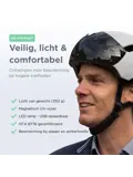 PILOT fietshelm met vizier NTA certif.